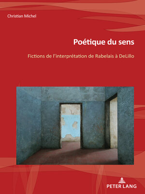 cover image of Poétique du sens
